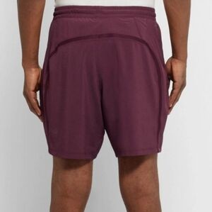 Lululemon Pace Breaker Swift Shorts Burgundy Maroon Men's M Medium